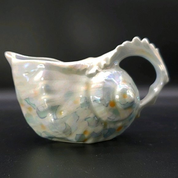 Royal Bayreuth Nautilus Shell Creamer/Sugar Luster - Picture 3 of 13